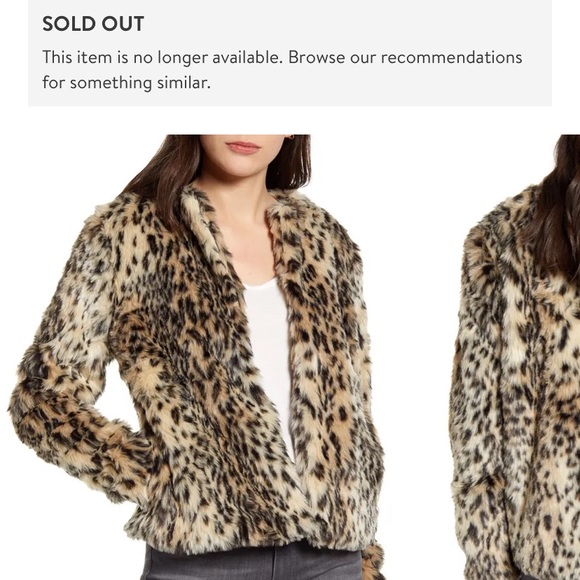 Faux fur jacket - Picture 1 of 5